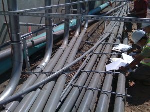 What do engineers do construction services reviewing conduits