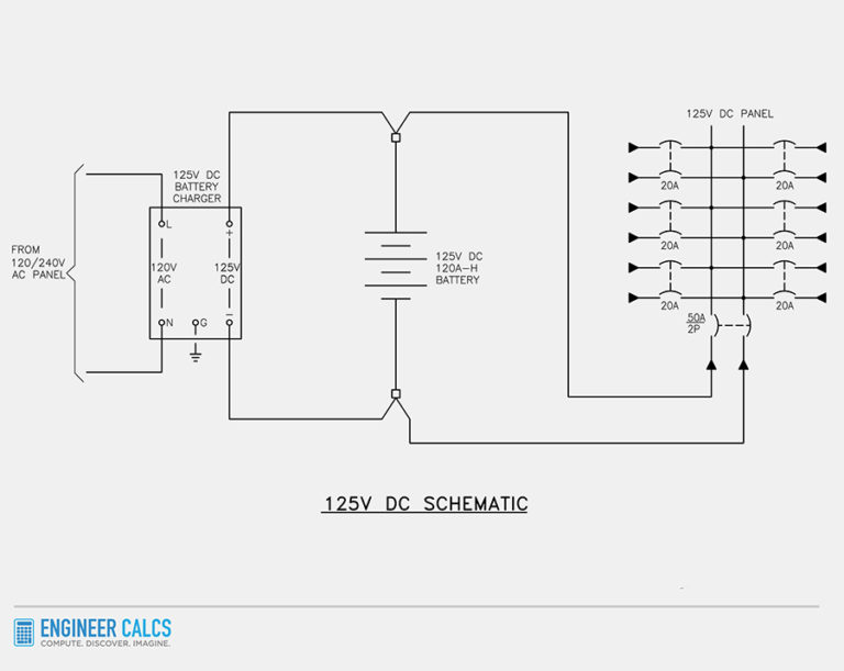 Substation Battery Sizing Calculation Made Easy | Engineer Calcs