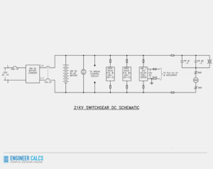 21kv switchgear dc schematic