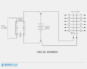 125v dc schematic