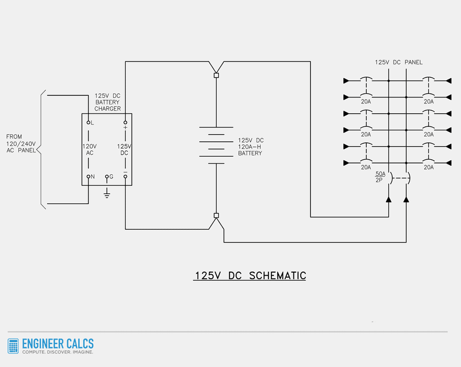 125v dc schematic