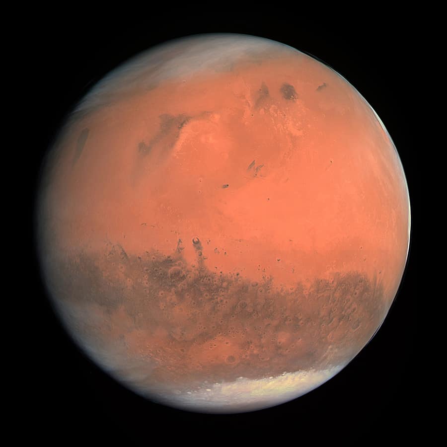 Mars true color