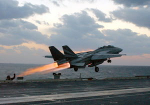 f-14 tomcat carrier launch