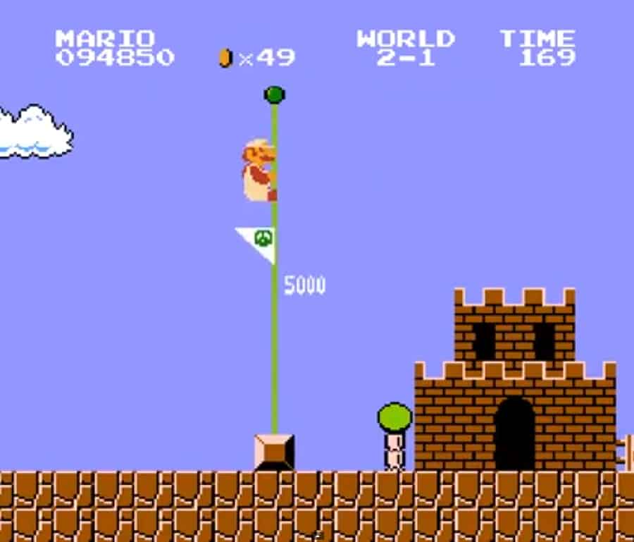 how to play the original super mario brothers game