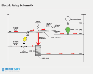 electric relay control schematic 5
