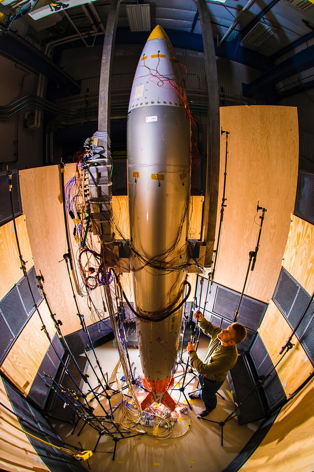 sandia national laboratory mechanical engineer work on a b-61-12 system