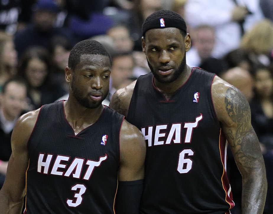 dwyane wade and lebron james