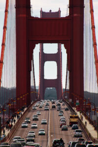 golden gate bridge traffic