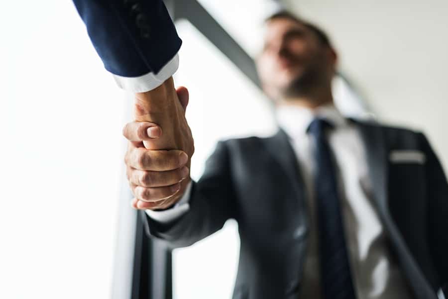 handshake in business