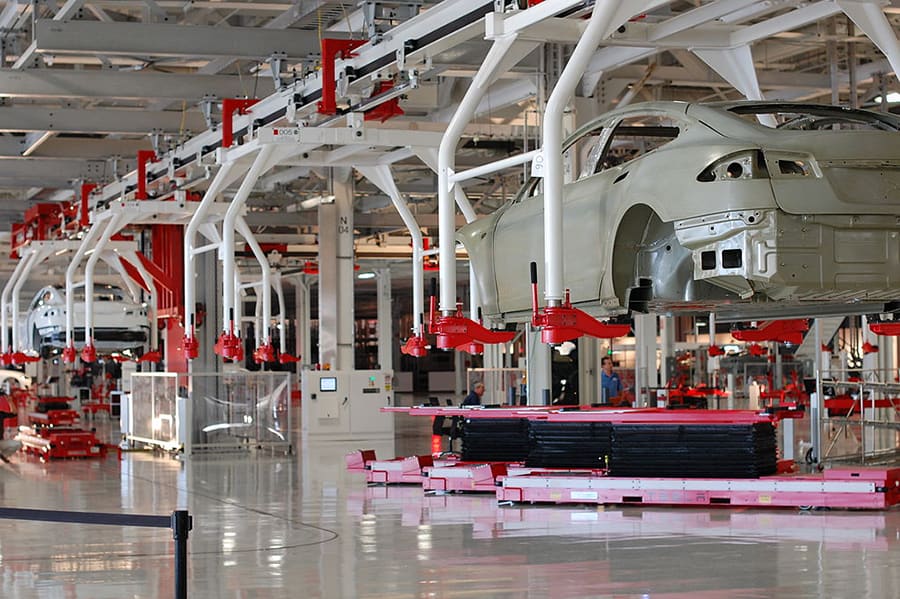 tesla fremont factory