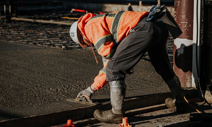 workers construction site