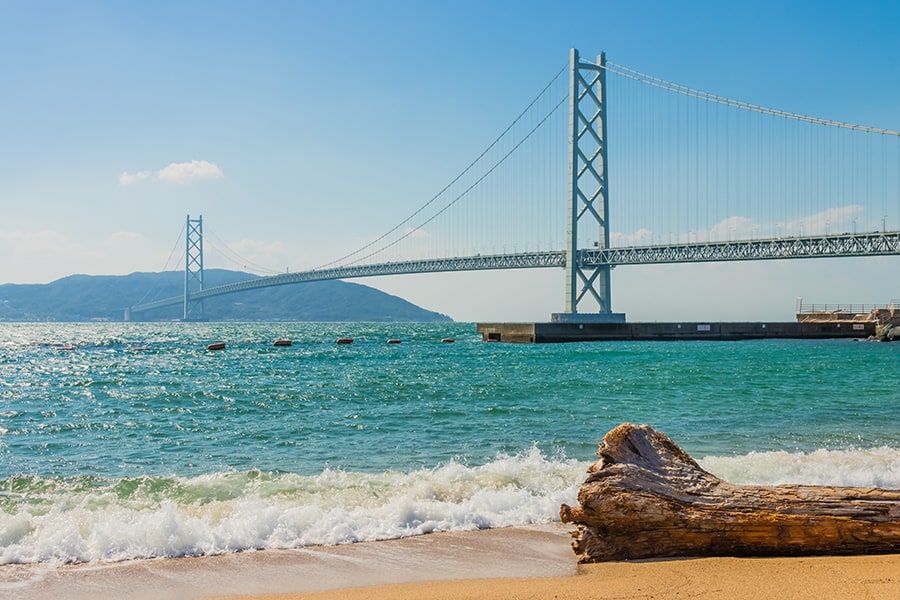 akashi kaikyo bridge kobe japan